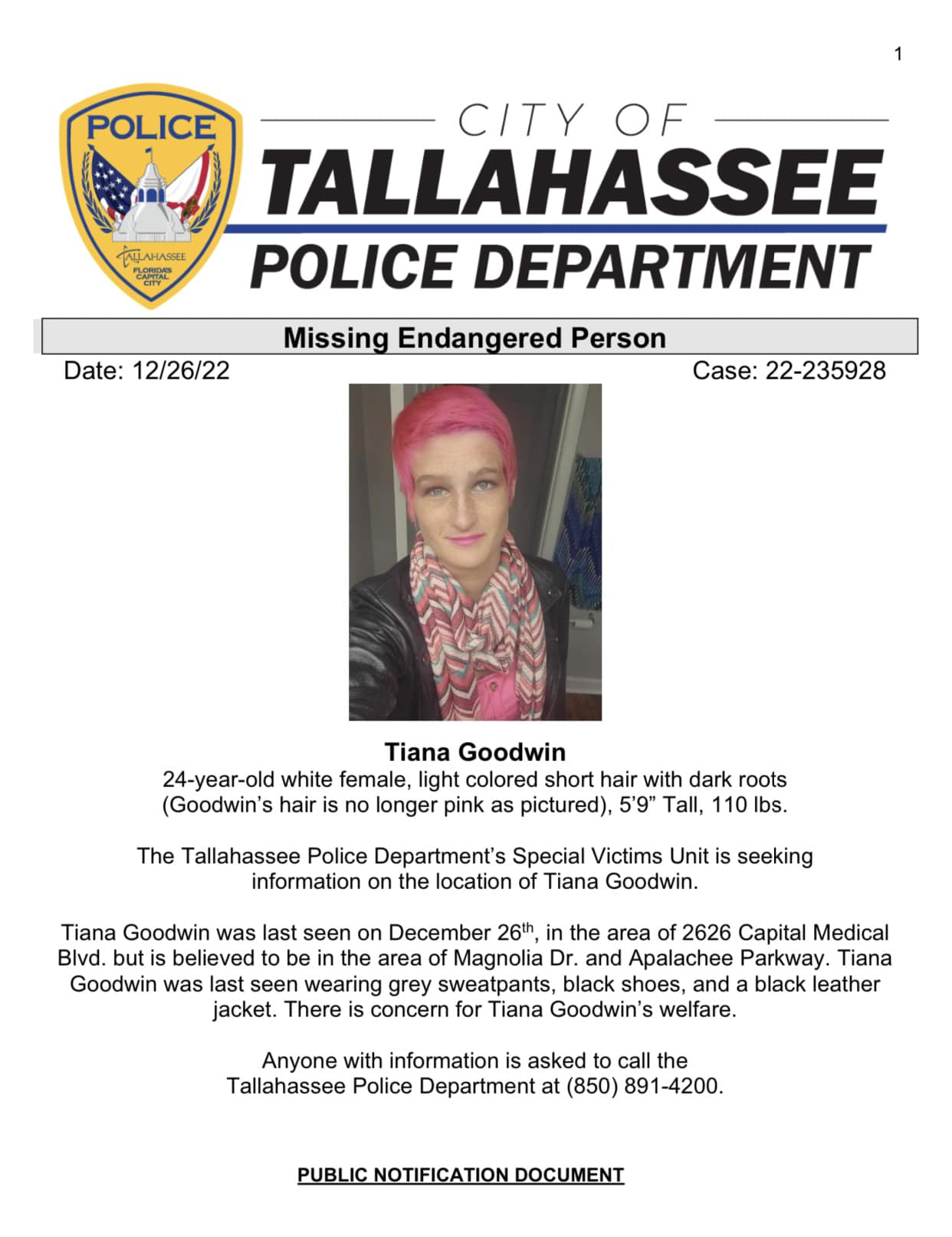 Please share to help locate this missing person. If you have