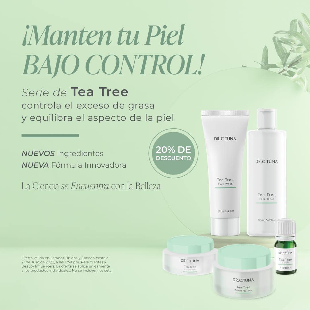 Millie Mojica - Conoce nuestra Línea Tea Tree Dr. C. Tuna... | Facebook