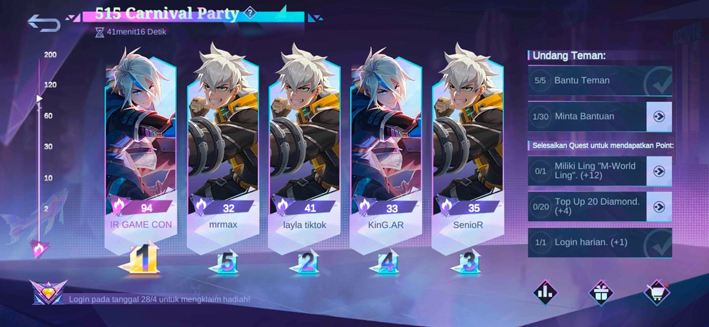 Inisial R game control