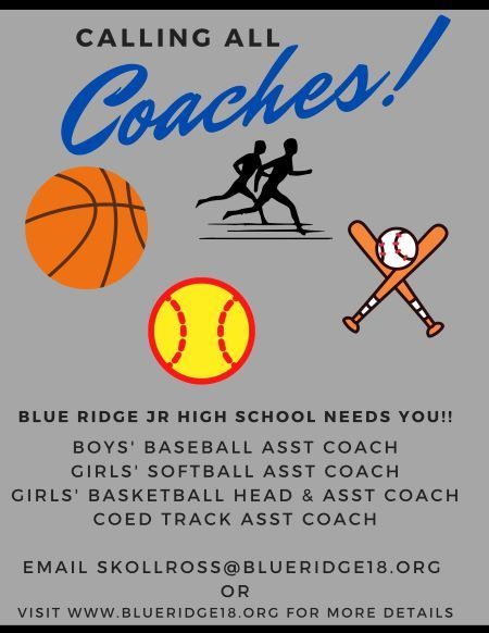 A variety of positions are open at... - Blue Ridge CUSD #18 | Facebook