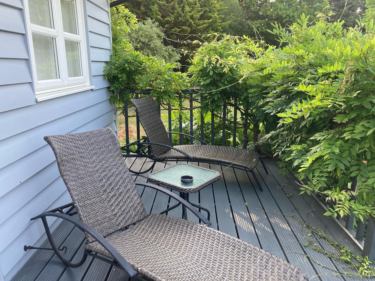 Brunger House - These Sun loungers are just waiting for...