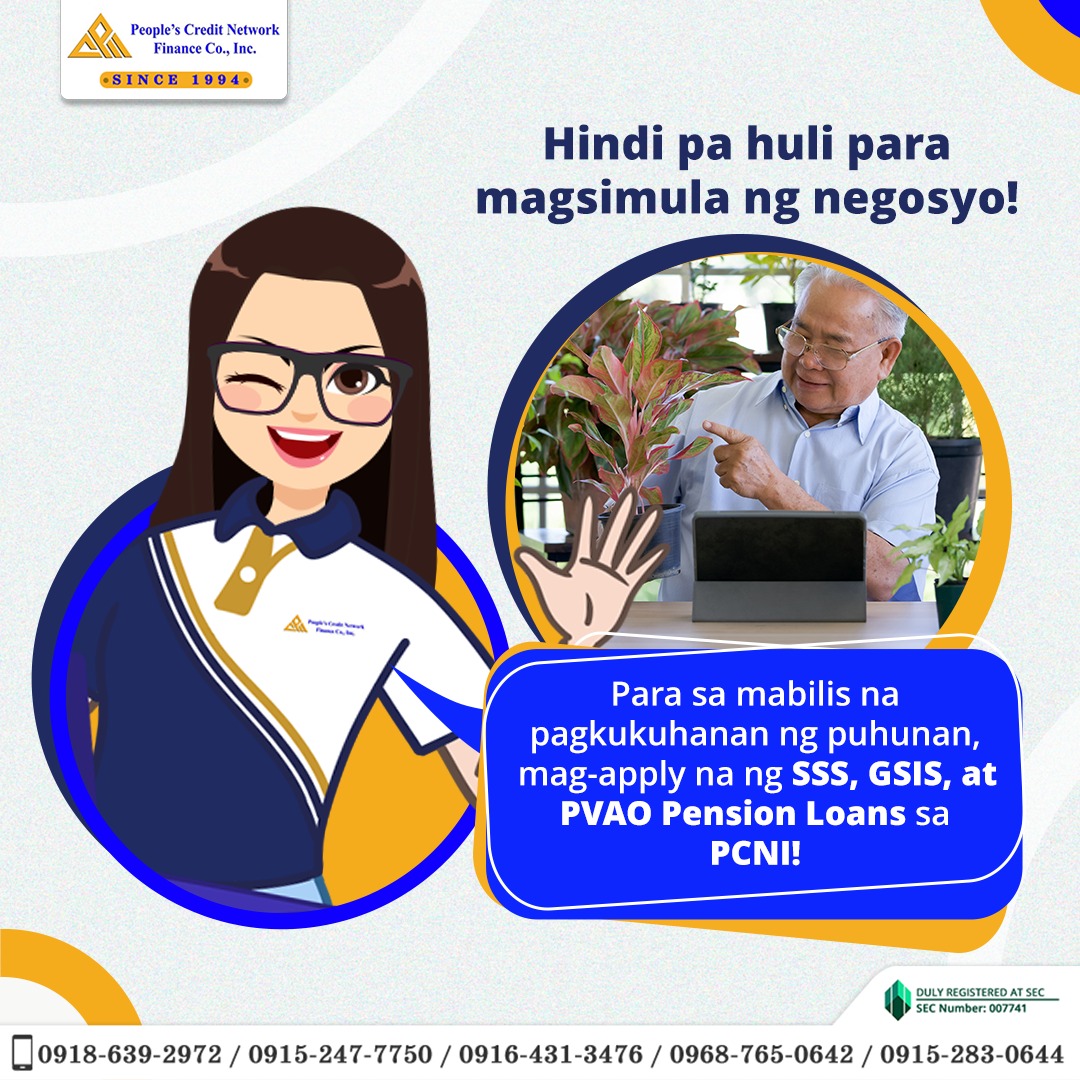 Hindi hadlang ang pera at edad sa pagpapatayo ng bagong negosyo! Para ...