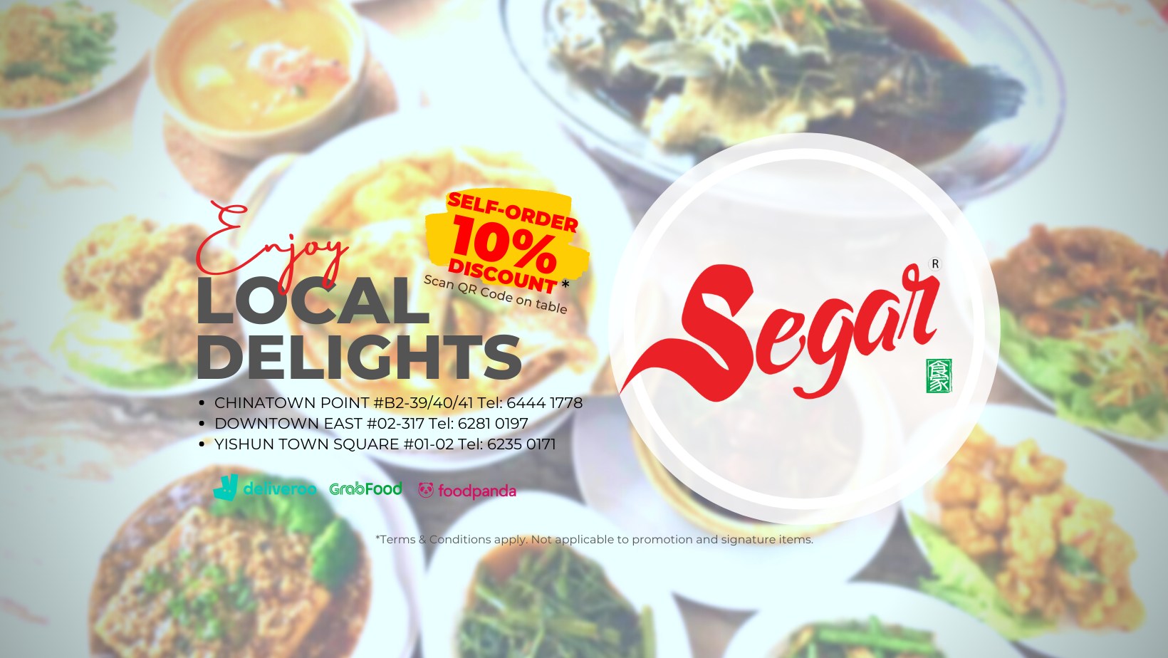 Segar Restaurant at Chinatown - Home