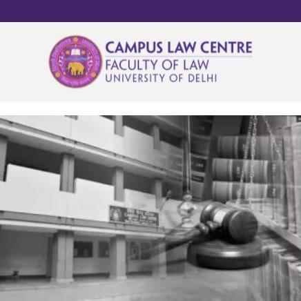 Ca... - Campus Law Centre, Faculty of Law, University of Delhi