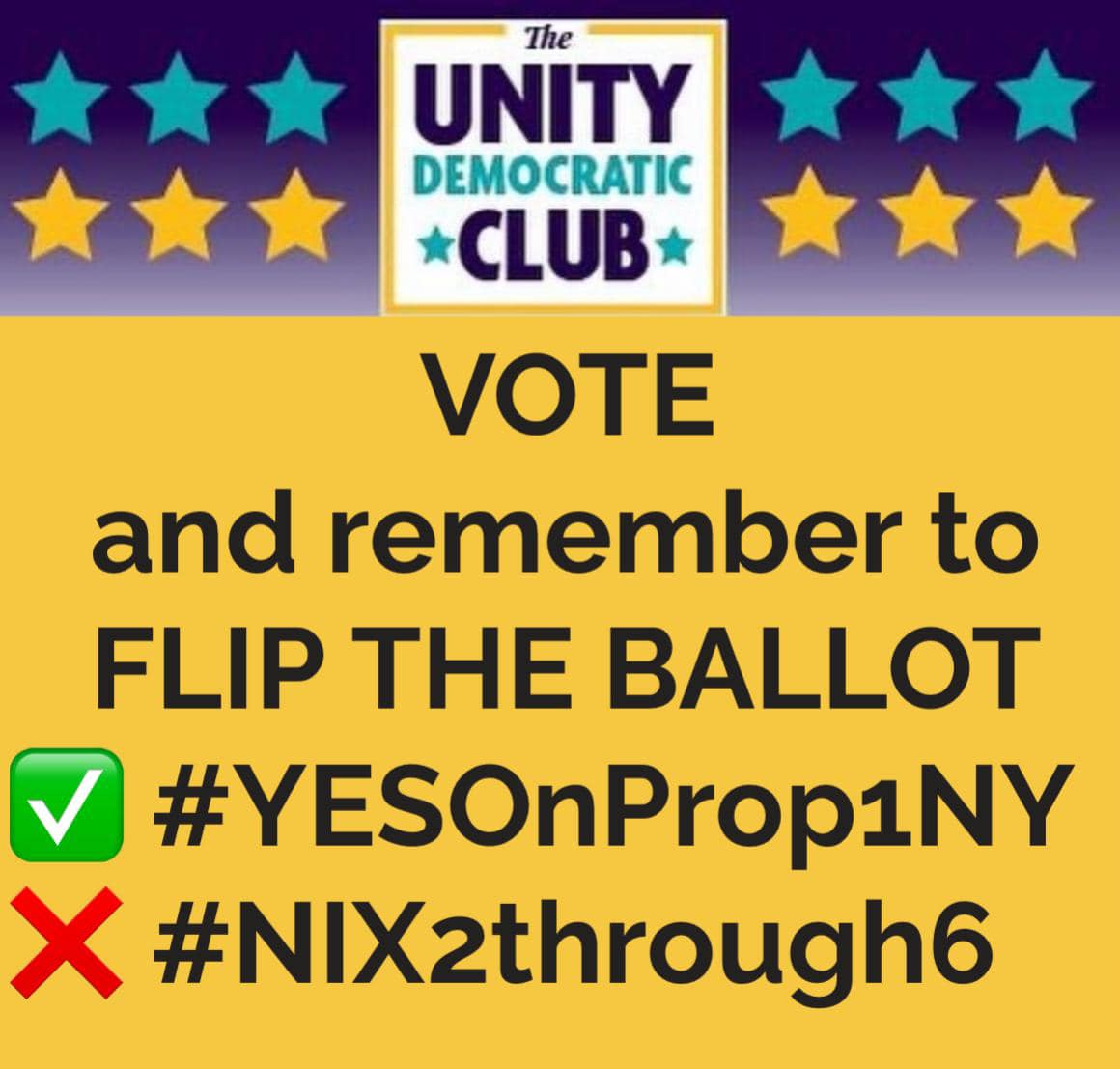 Tuesday, November 5th is Election... - Unity Democratic Club | Facebook