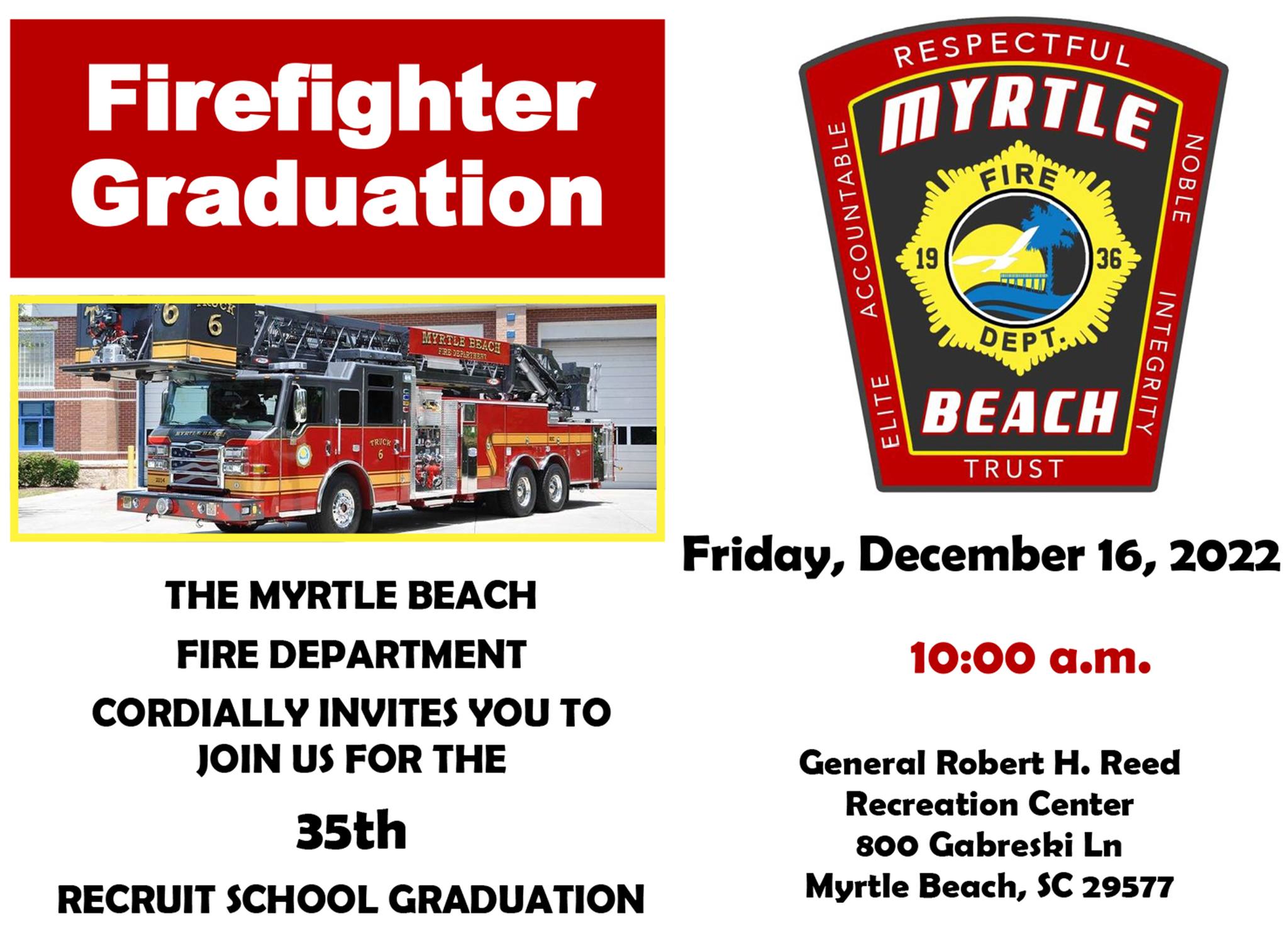 The City of Myrtle Beach is... - Myrtle Beach City Government