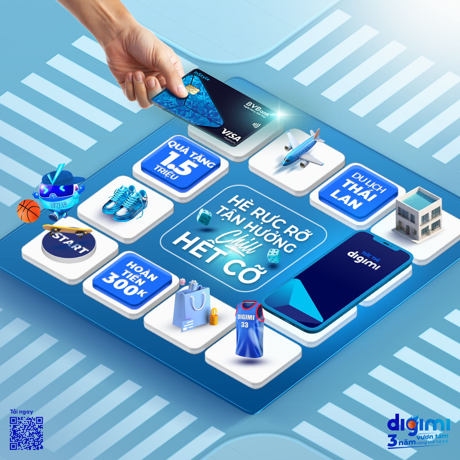 🎉 CÙNG DIGIMI “CHILL” HÈ RỰC RỠ,... - Ngân hàng số digimi | Facebook
