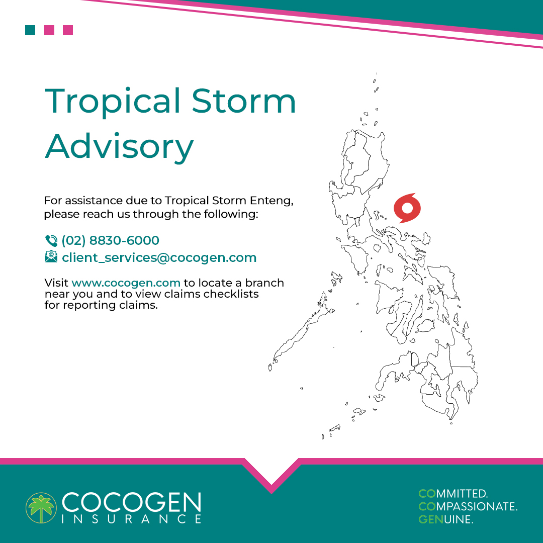 🚨 Tropical Storm Advisory: As a safety... - Cocogen Insurance