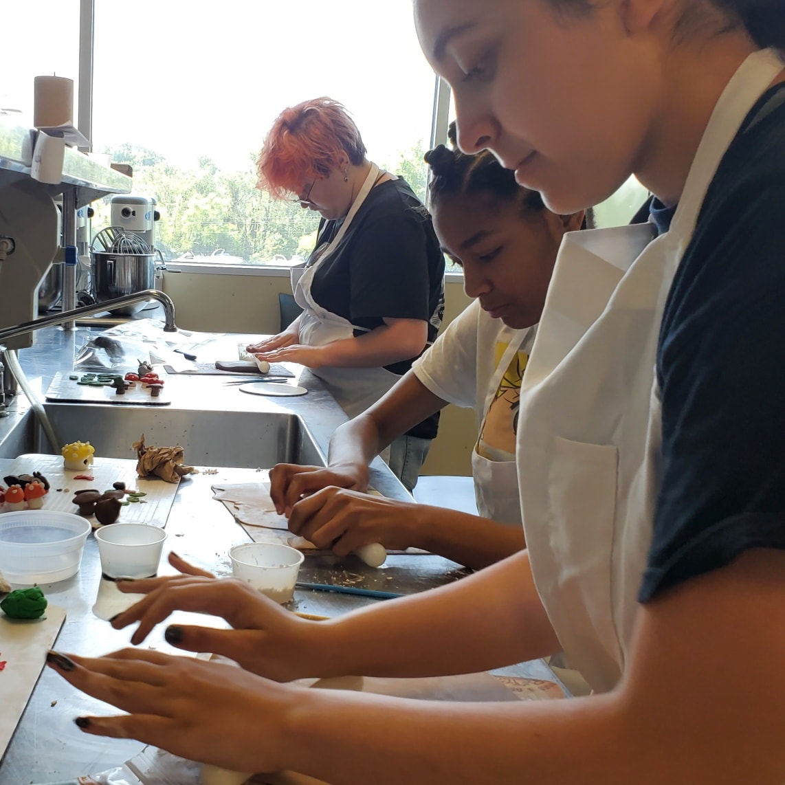 Our cake camps are busy creating all kinds of edible art with Chef ...