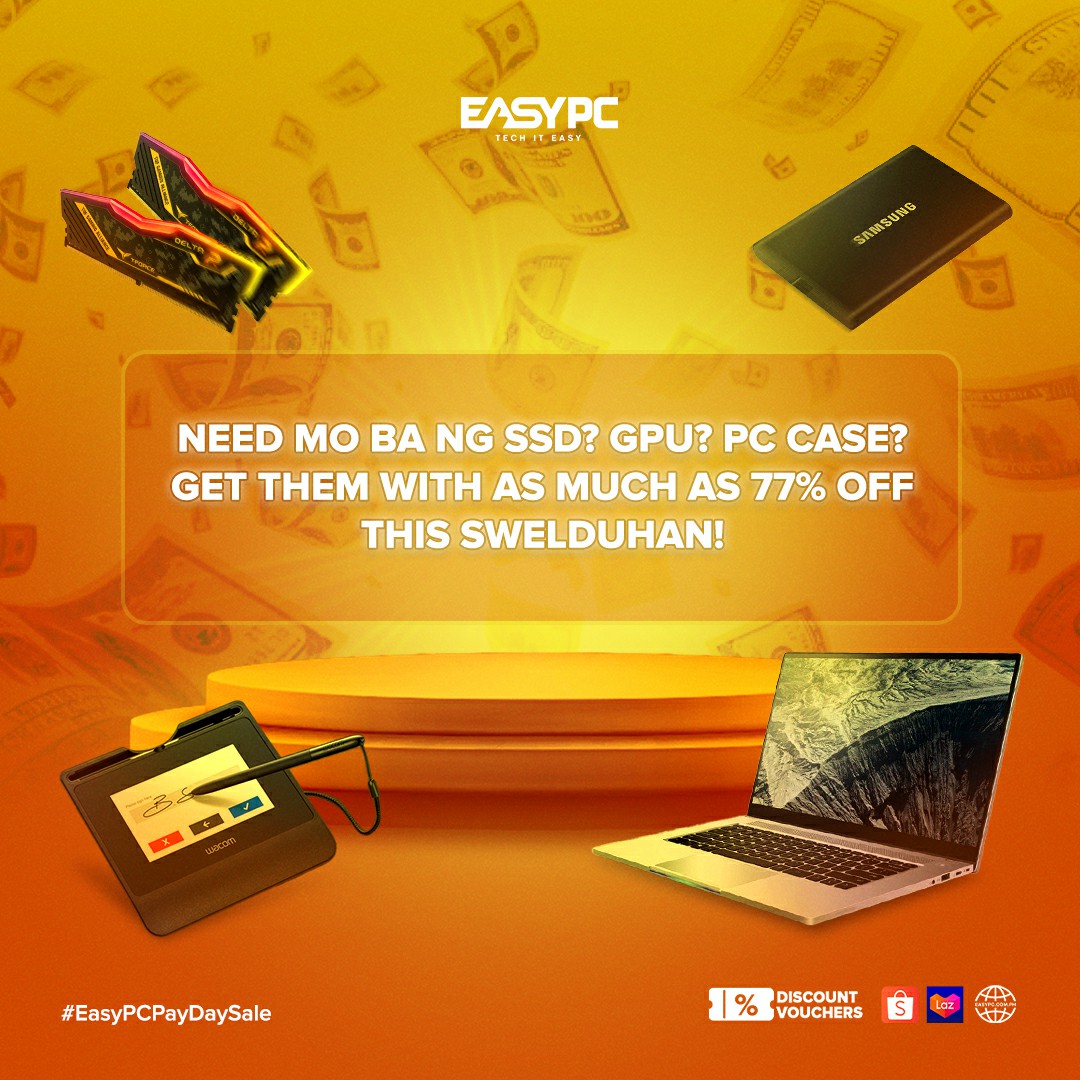EASY PC - Upgrading your tech parts this payday? Get them...