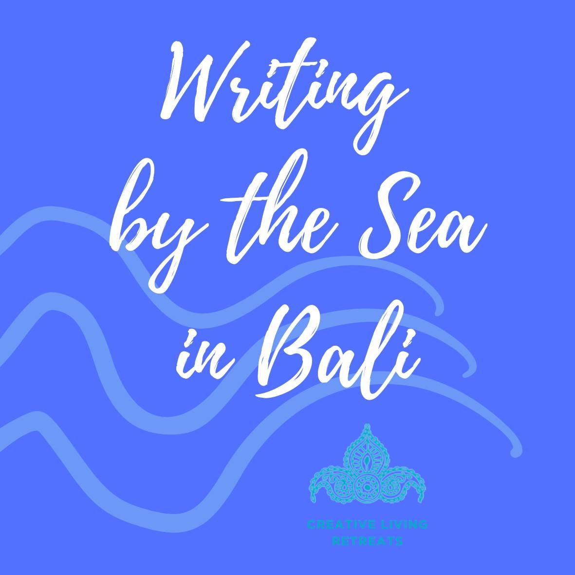 Writing by the Sea - In Bali