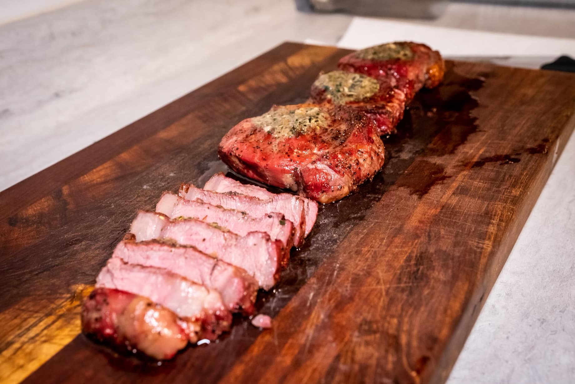 The NY Strip Filet... - Snowflake Smokehouse and Butcher Shop