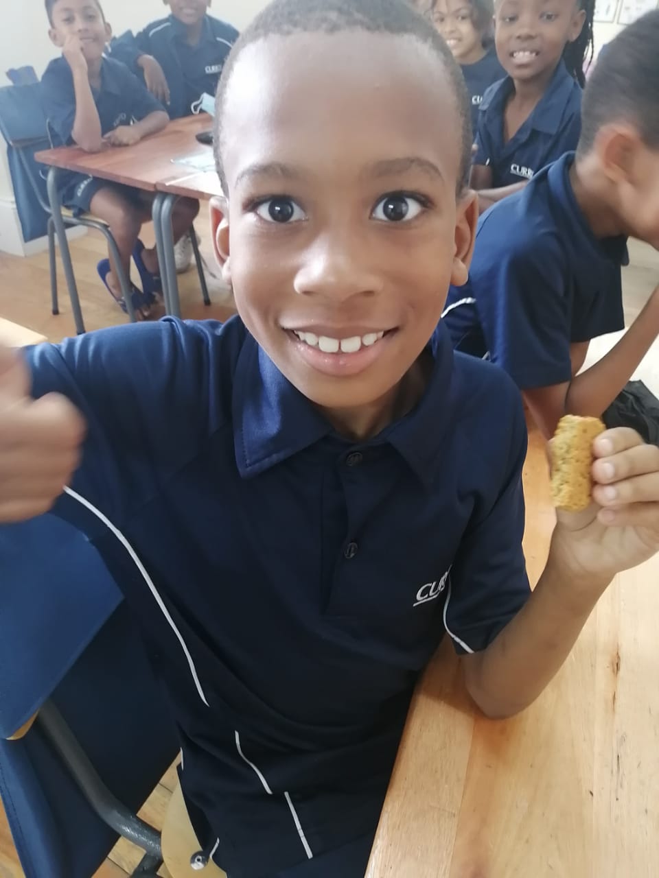 Grade 2 tasted a ginger biscuit (by... - Curro Heritage House