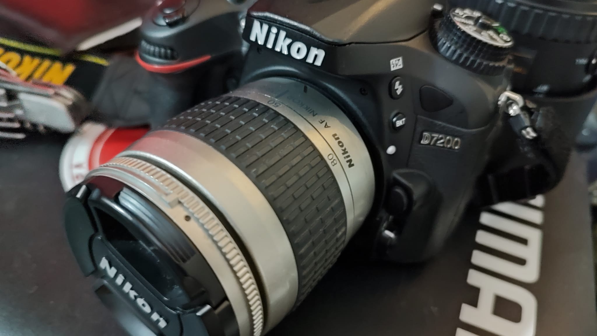 Nikon D7200 with 70-300mm AF-P DX VR zoom lens