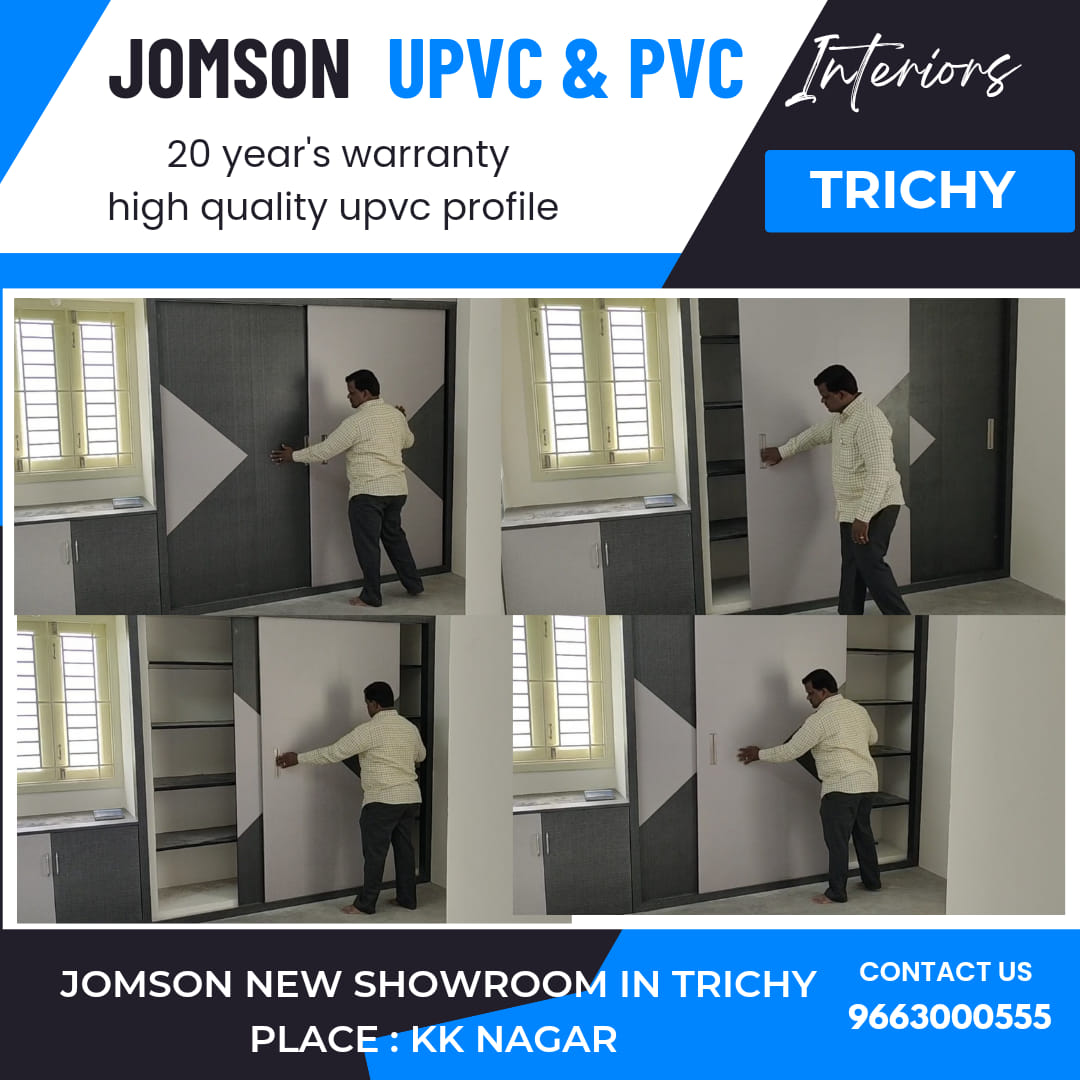 Jomson UPVC & PVC Interiors Trichy 9663000555
