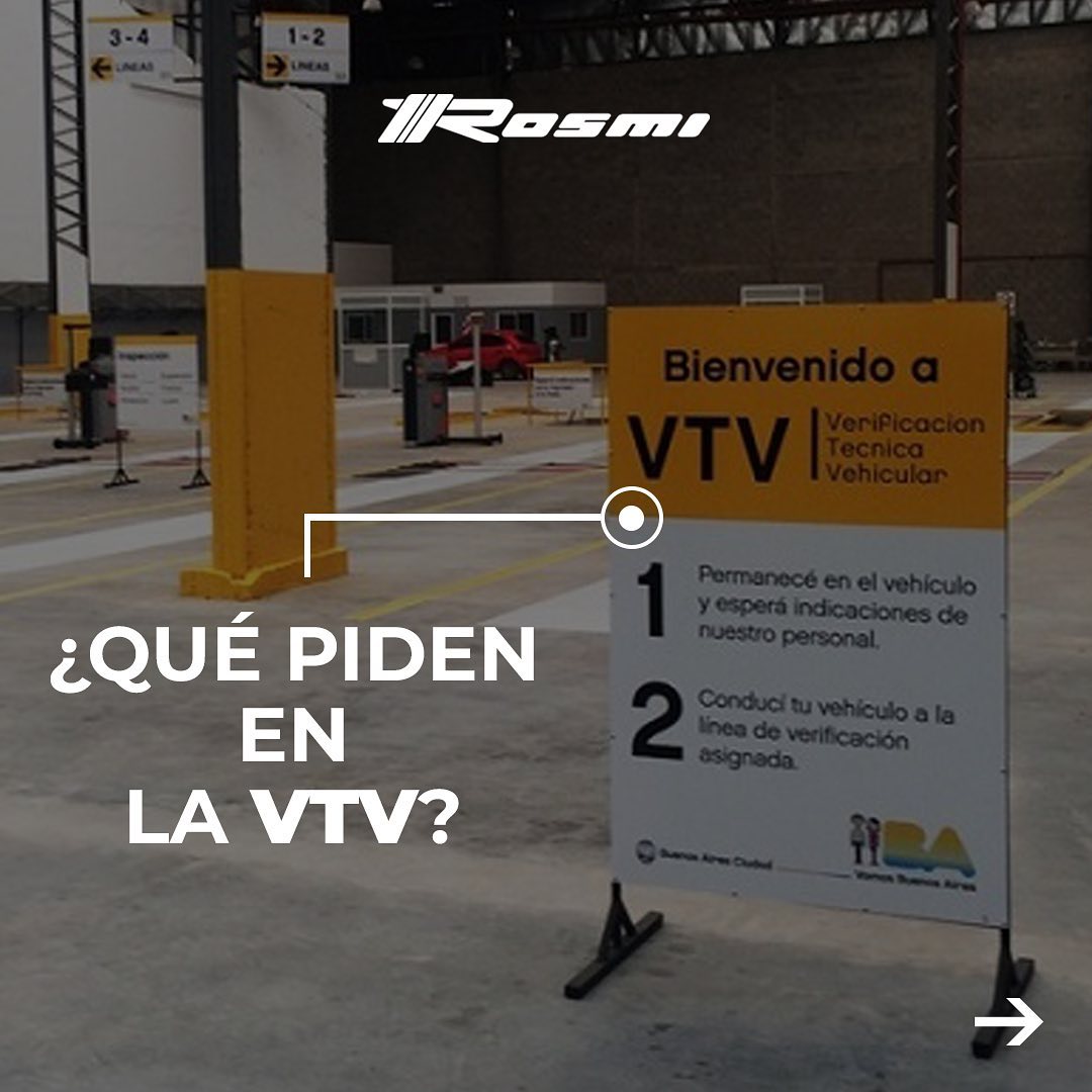 Grupo Rosmi - La VTV -Verificación Técnica Vehicular- es... | Facebook
