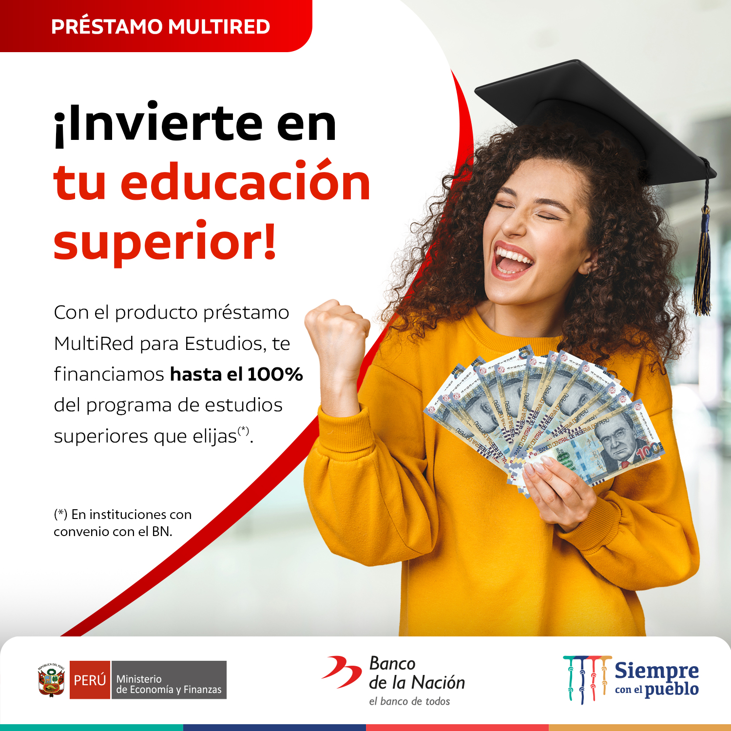 Banco - 🙌 ¡Financia tus estudios superiores a una súper tasa! 🎓 ...