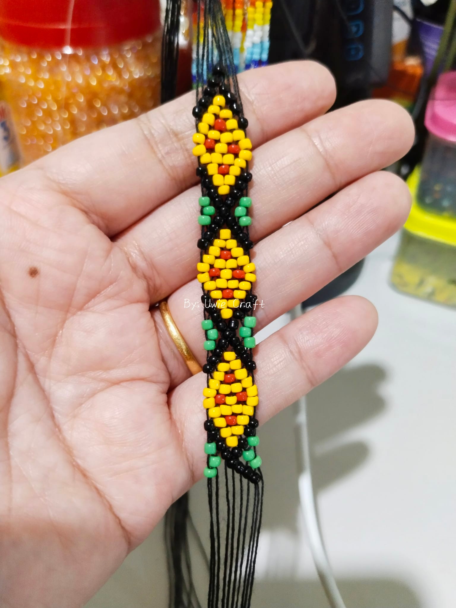 Uwie Craft - Corak/motif dikenali sebagai LININSOU LABUK... | Facebook