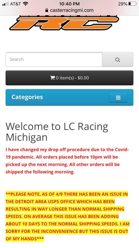 Warren RC/LC Racing