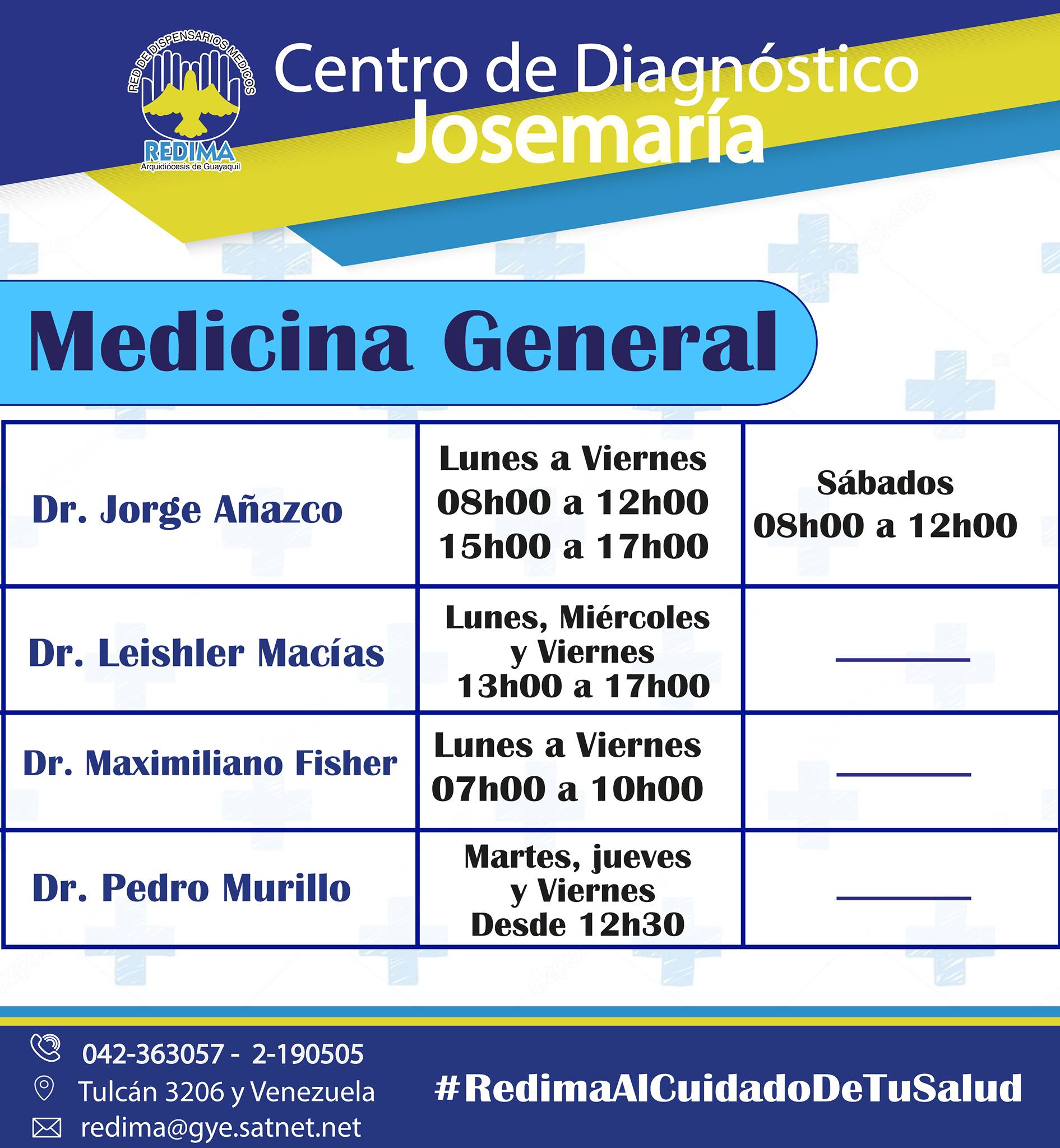 🏥 En #REDIMA contamos con el... - Red de Dispensarios Médicos | Facebook