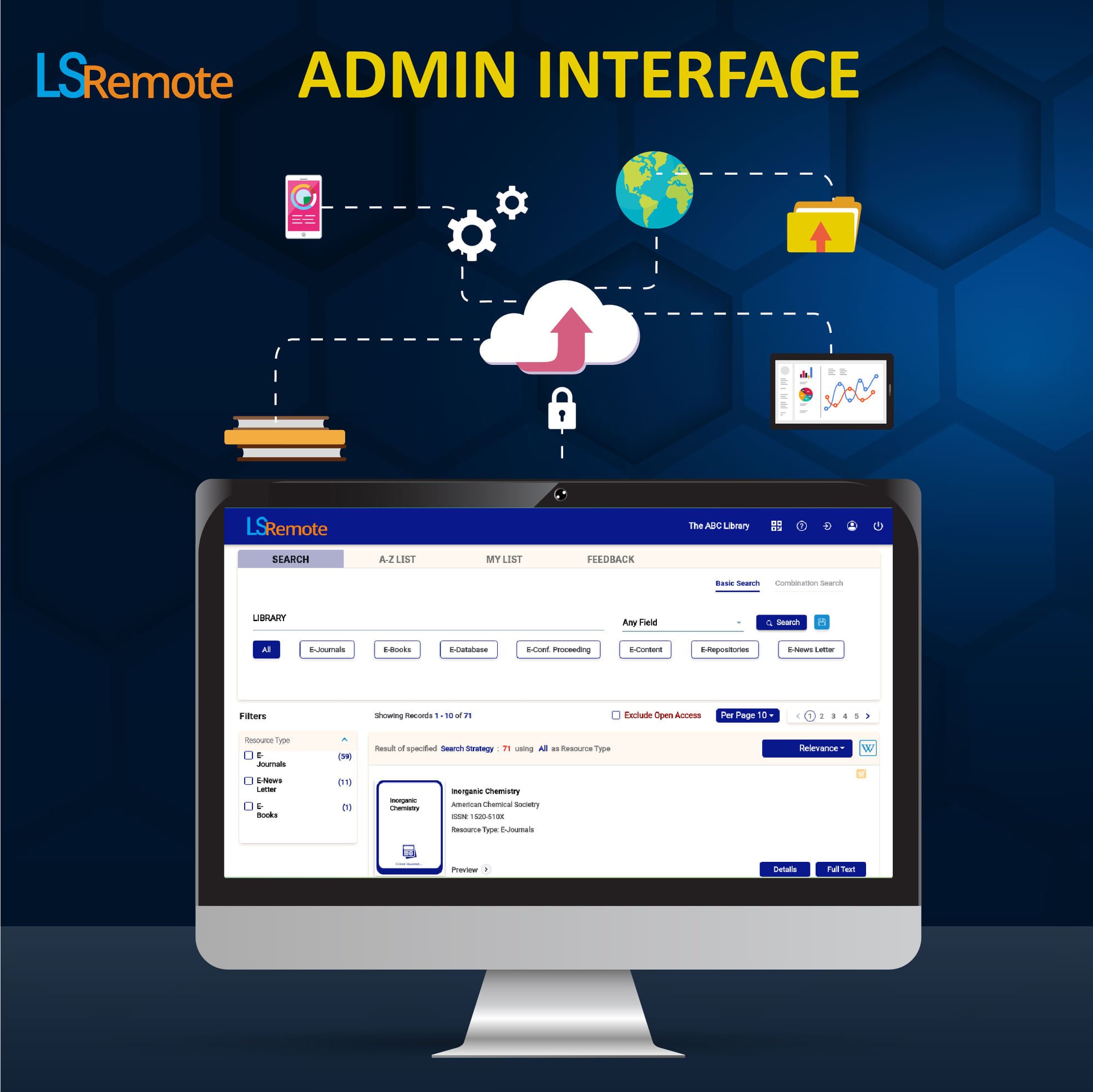 Libsys Ltd. - The Admin dashboard of LSRemote allows... | Facebook