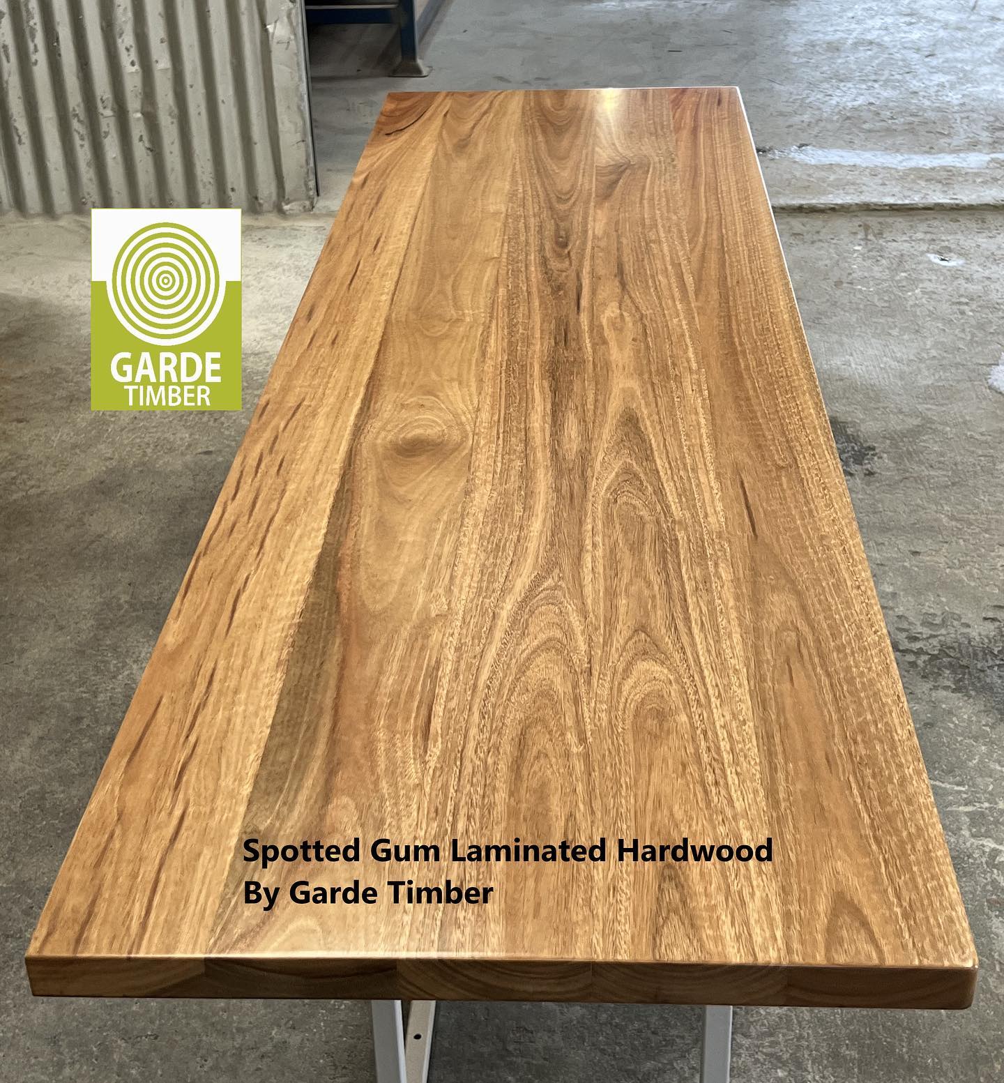 Garde Timber - Spotted Gum Laminated Solid Timber tops... | Facebook
