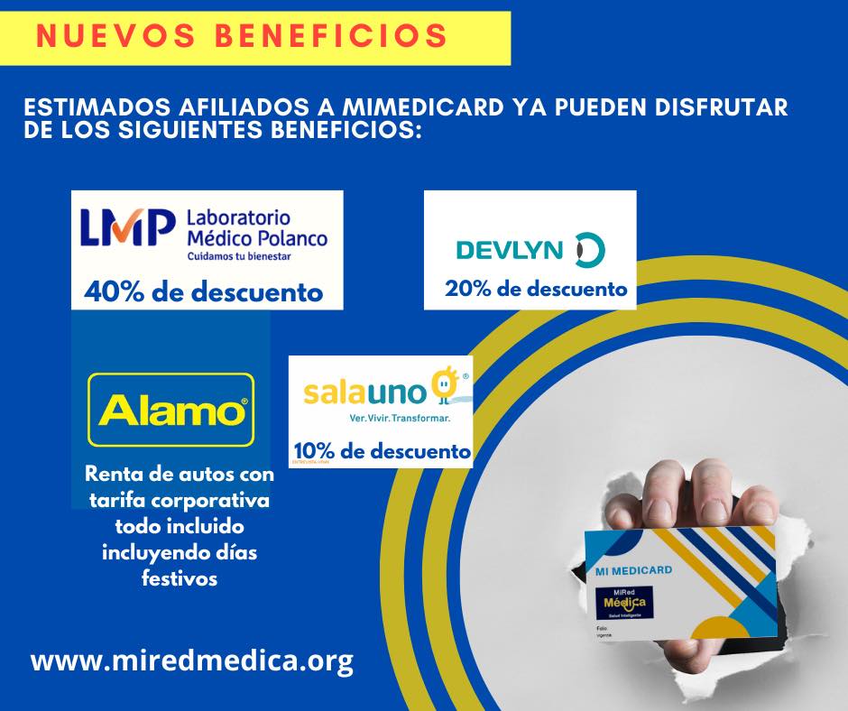 Mi Red Médica - 👉🏼MEDICARD la primera tarjeta inteligente...