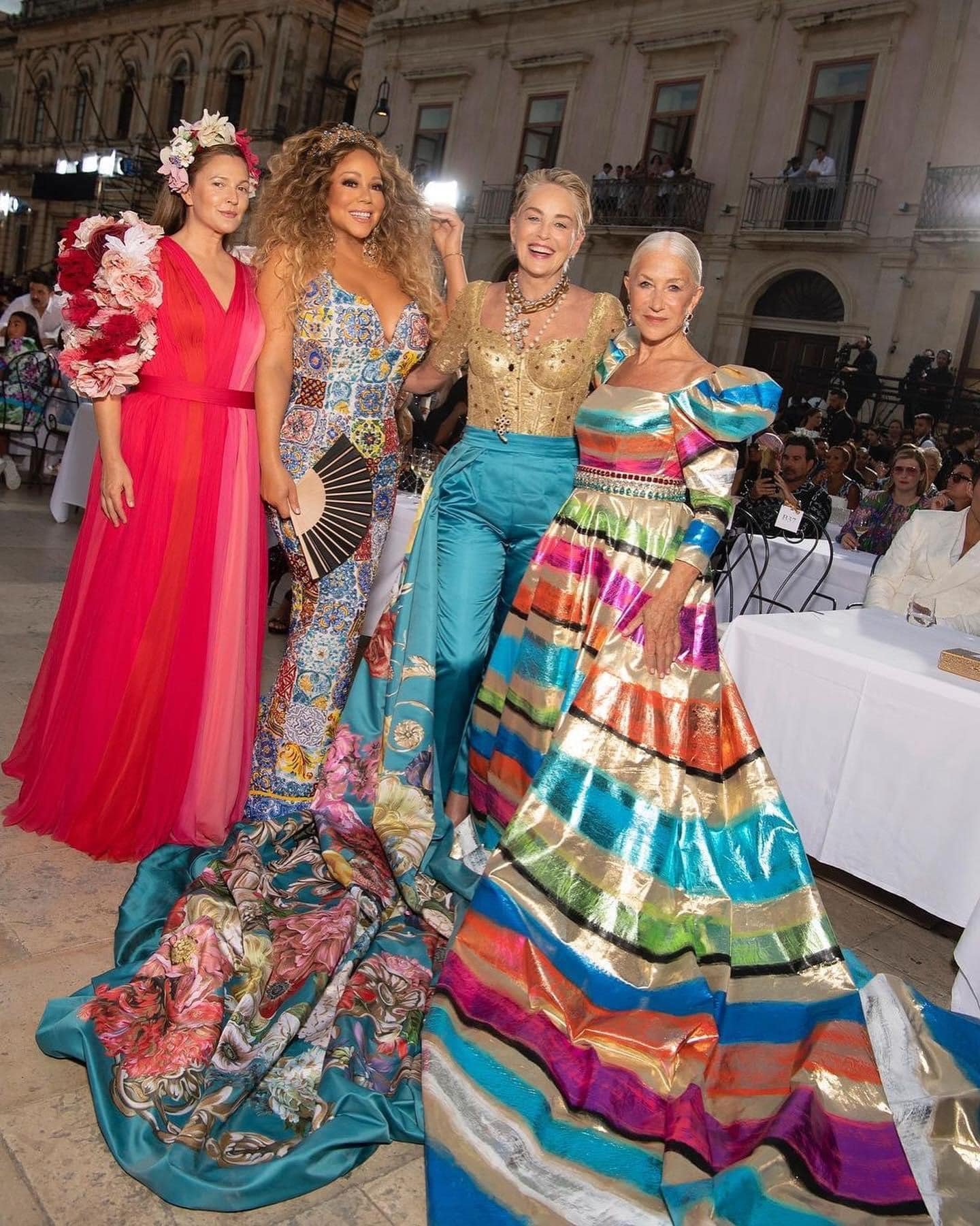 THE STARS WERE OUT AT THE DOLCE GABBANA “ALTA MODA“SHOW IN
