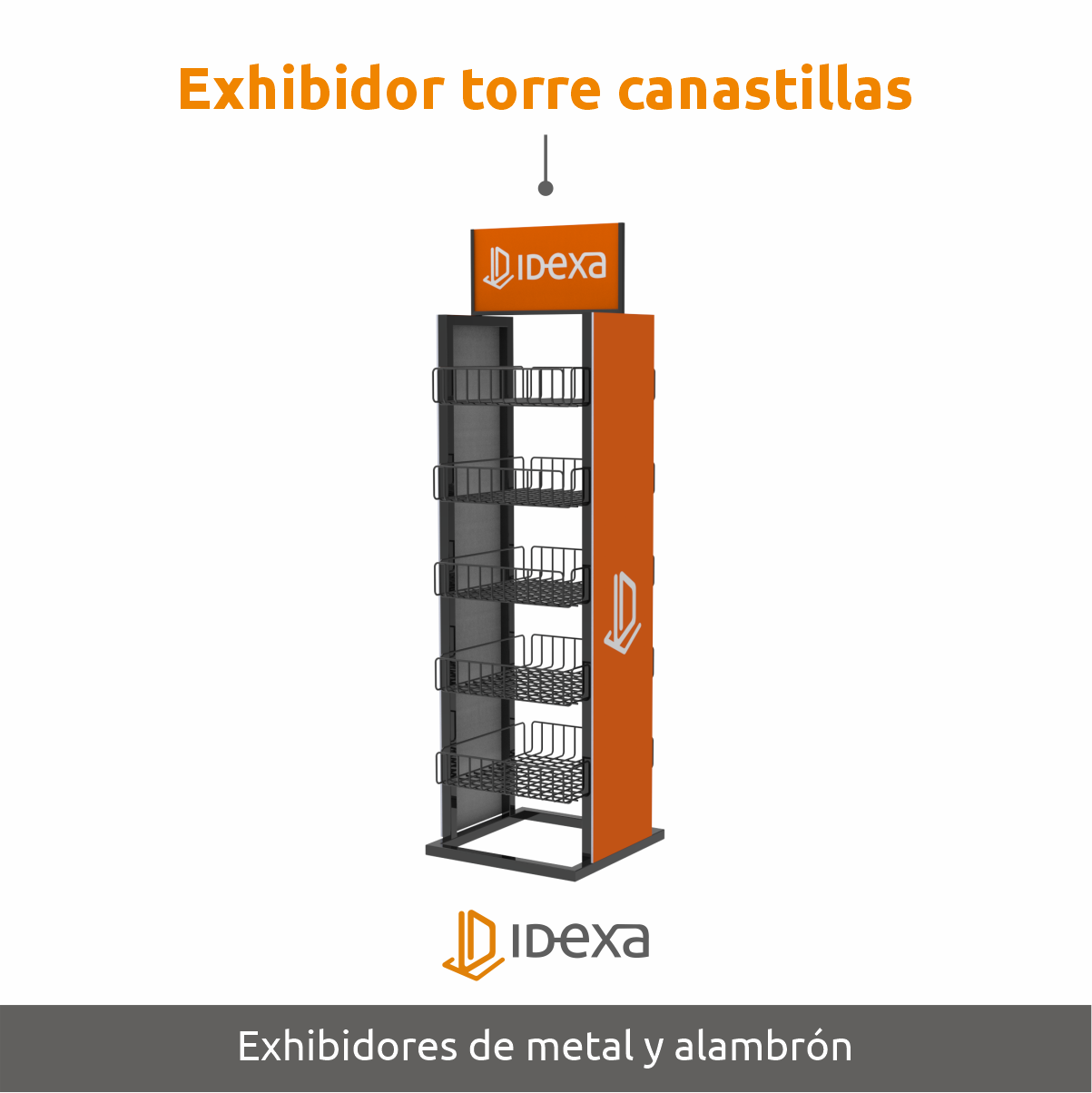 Idexa - 🔶Exhibidor metálico de cinco niveles 🔶 Cuenta... | Facebook