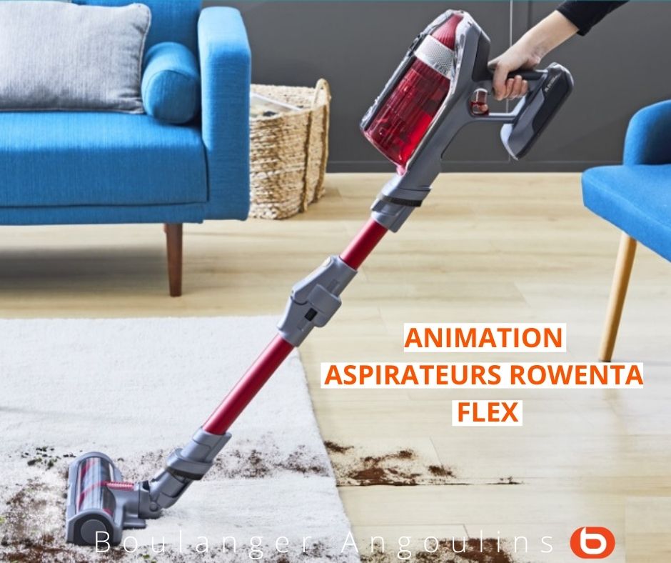 Boulanger - Animation sur les aspirateurs Rowenta Flex dans votre ...
