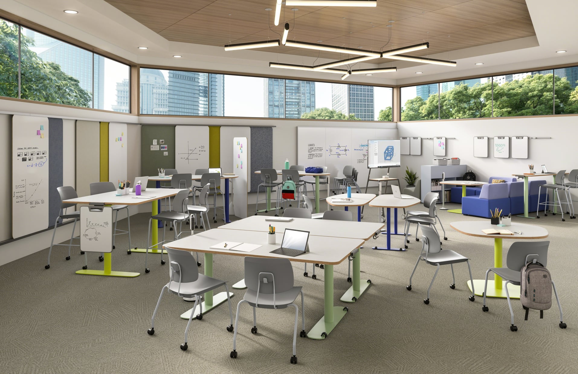 The Elbrook Table Collection lets... - Steelcase Learning