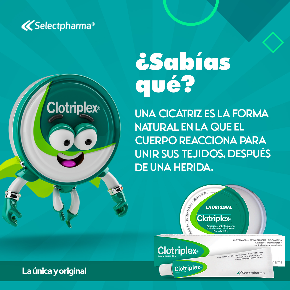 Clotriplex - El proceso de cicatrización es la forma natural del cuerpo ...