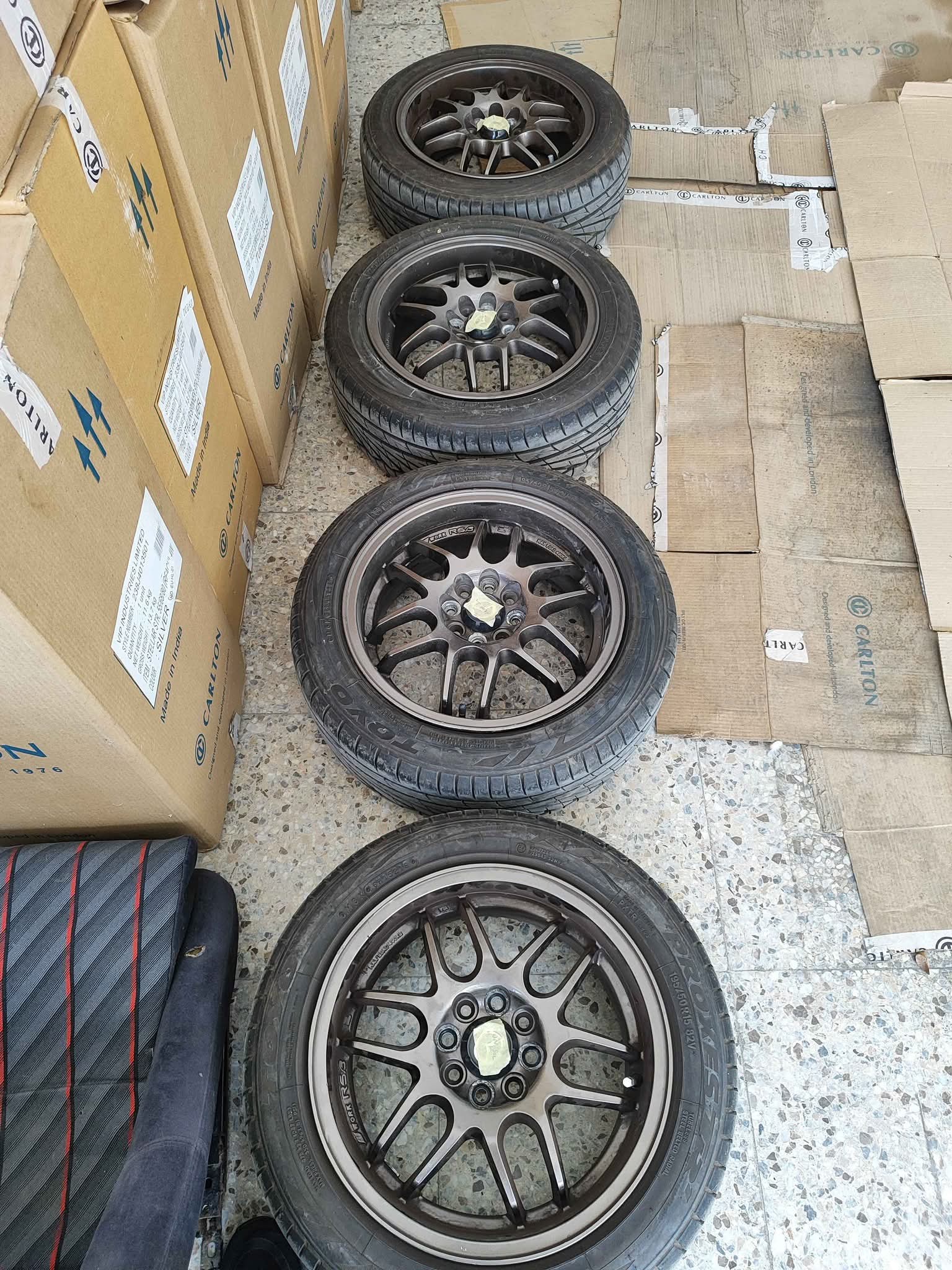 Satilik 15 inc orjinal work rsb jant seti - Car Wheels, Tires & Parts ...