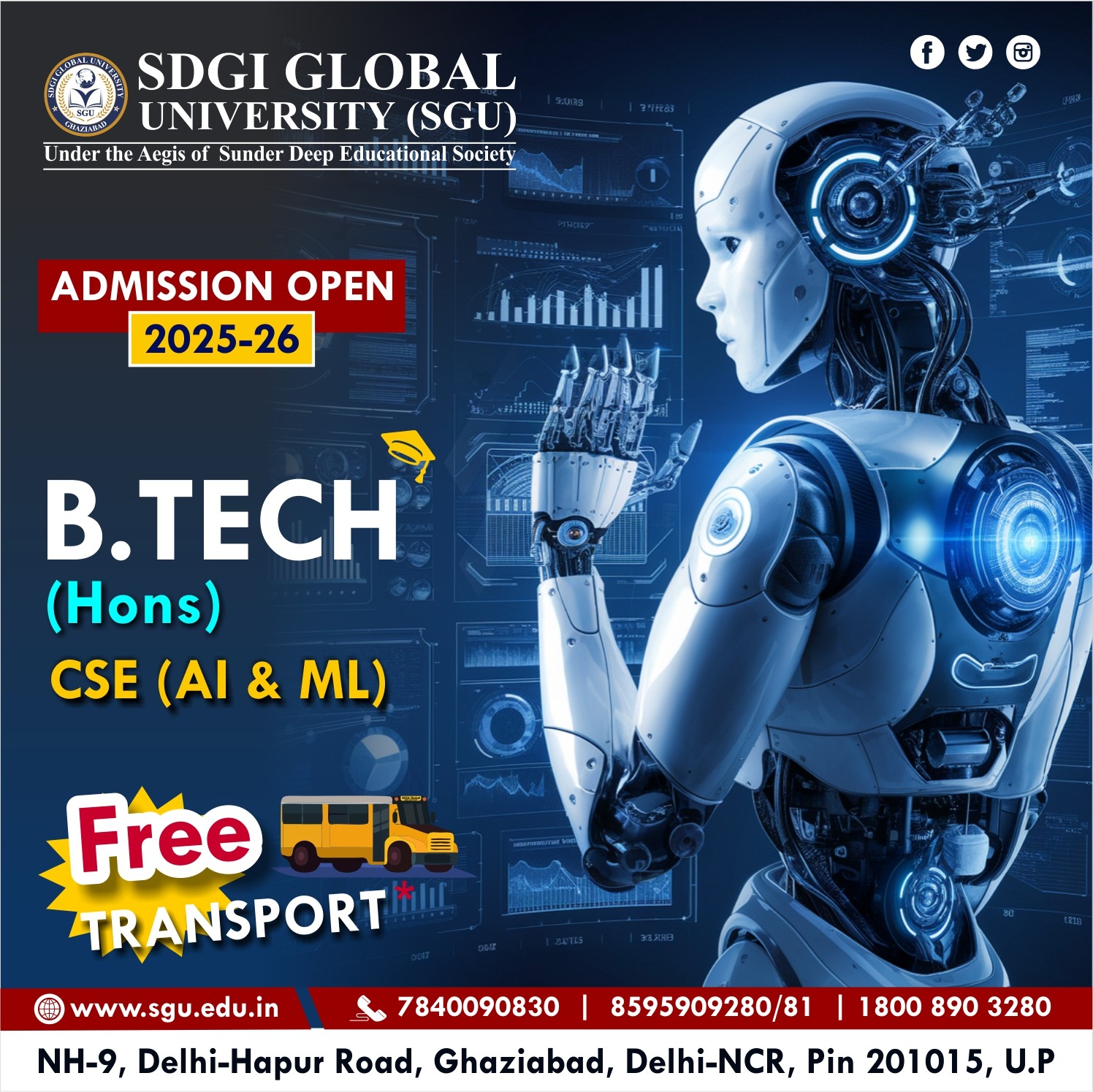 SDGI - 📢 Admissions Open | 2025-26 💡 Dream. Design. Develop. Your ...