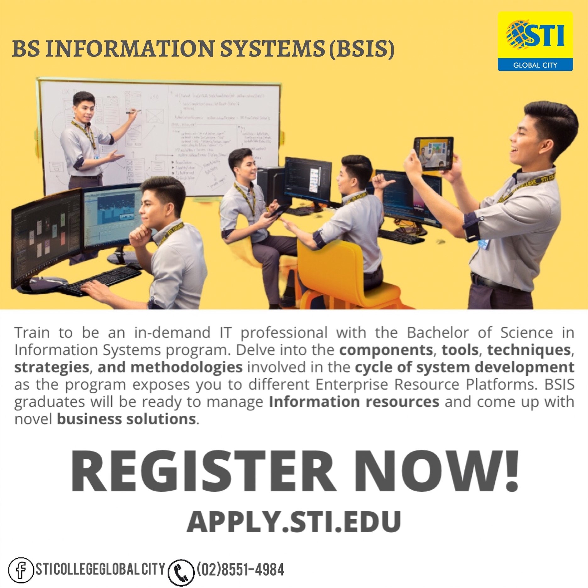 STI College Global City - Heads up, future STIers! Looking to get into ...