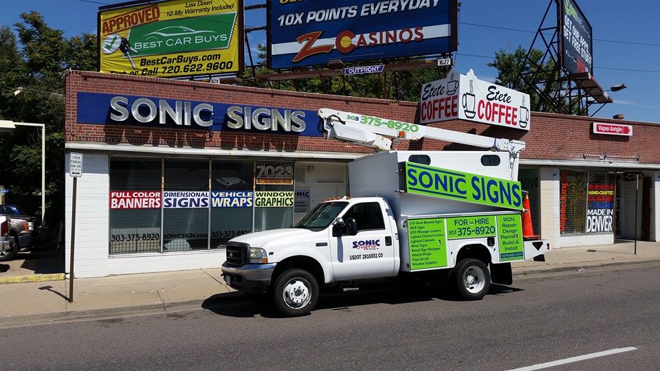Sonic Signs & Printing, Inc | Denver CO