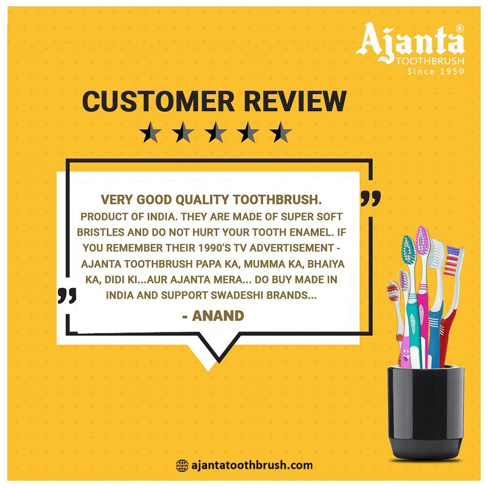 Ajanta Toothbrush