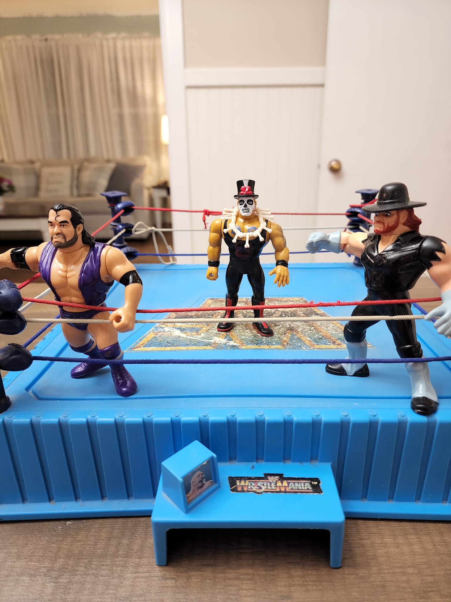 Florida Walmart's had the best WWF Hasbro selection back in the