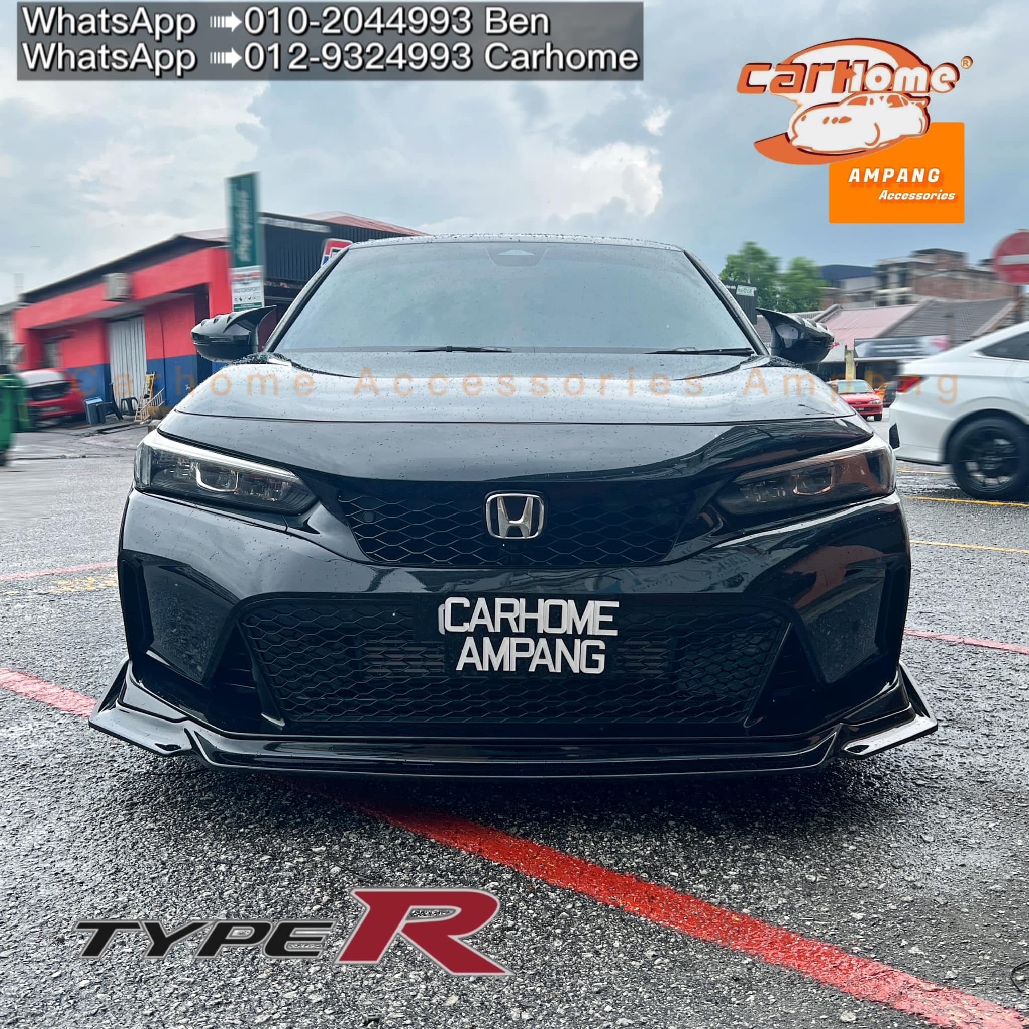 🚗💨Honda Civic Fe Type R Front... - Carhome Accessories Ampang