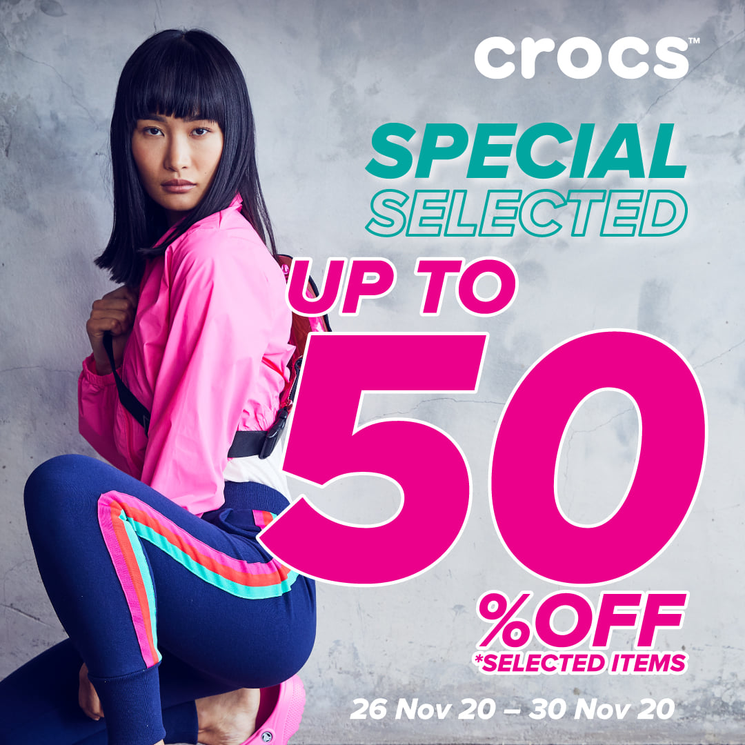 Crocs - พบกับ #Promotion BLACK FRIDAY สุดปังจาก Crocs!...