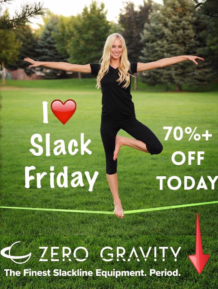 Curated visual reference: Gallery Detail: Zero Gravity Slacklines