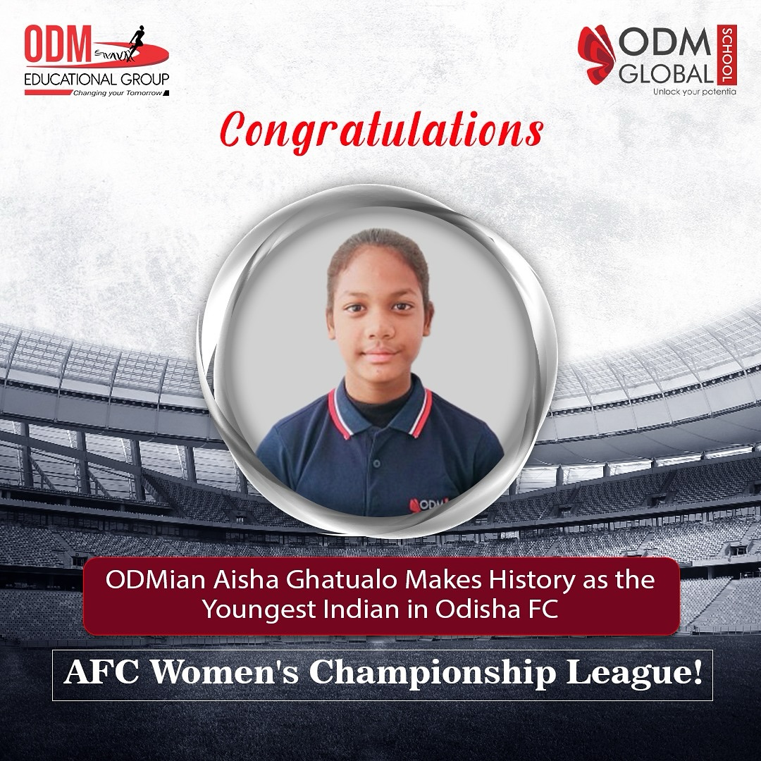 ODM - ⚽️🏆 Celebrating a New Milestone in Indian Football! 🇮🇳 Meet Aisha