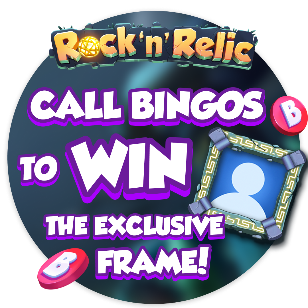 Bingo Bash Bashers It S Time To Spruce Up Your Profile In Honor Of Our Latest Room Rock N Relic We Re Giving You The Opportunity To Win An Awesome Frame Call Bingos
