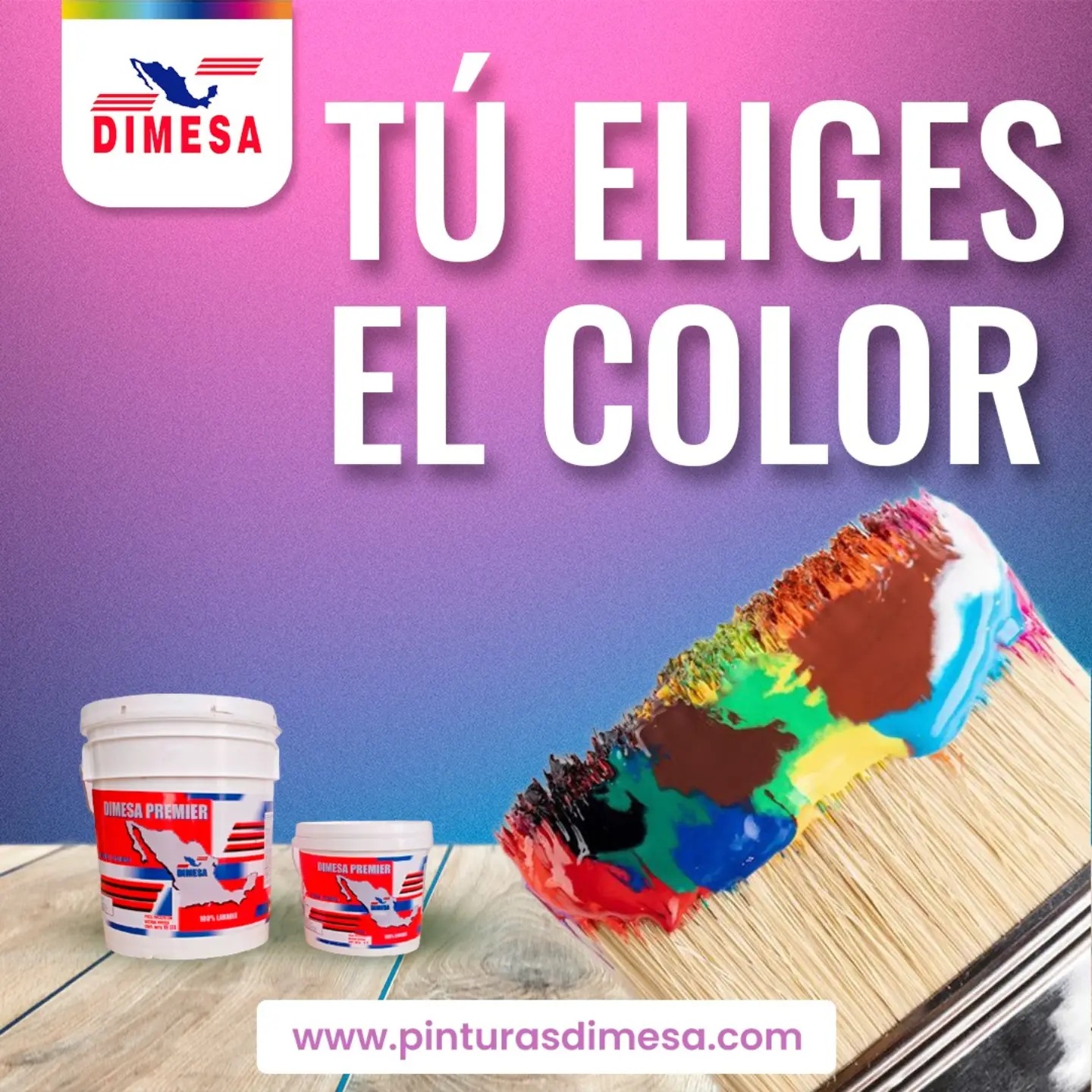 Dimesa Pinturas - 🎨 ¡Elige el COLOR y transforma tus...