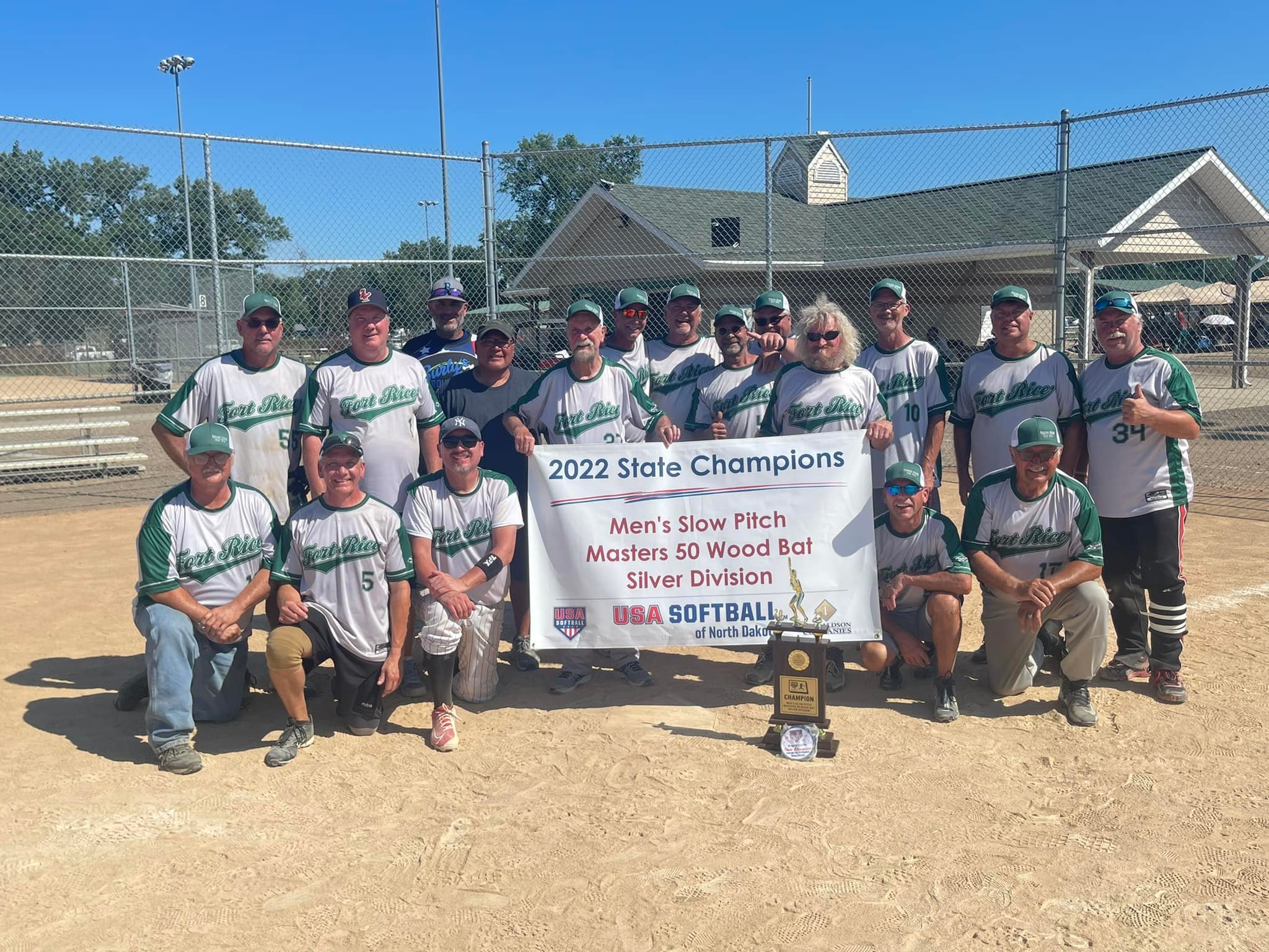 USA Softball of North Dakota - Men's Masters 50 Wood Bat, Silver ...