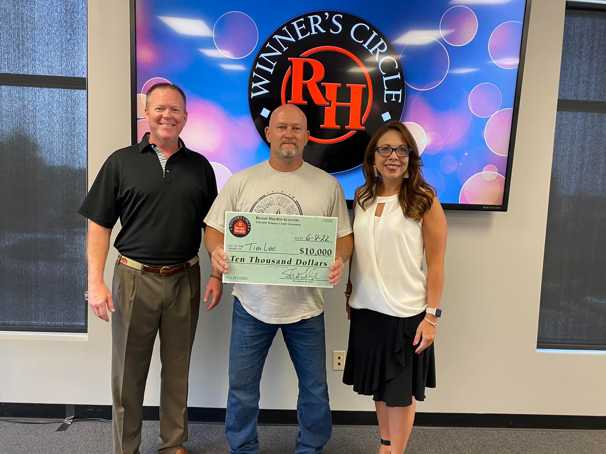 Congratulations to Tim Lee! He... - Rector Hayden Realtors | Facebook