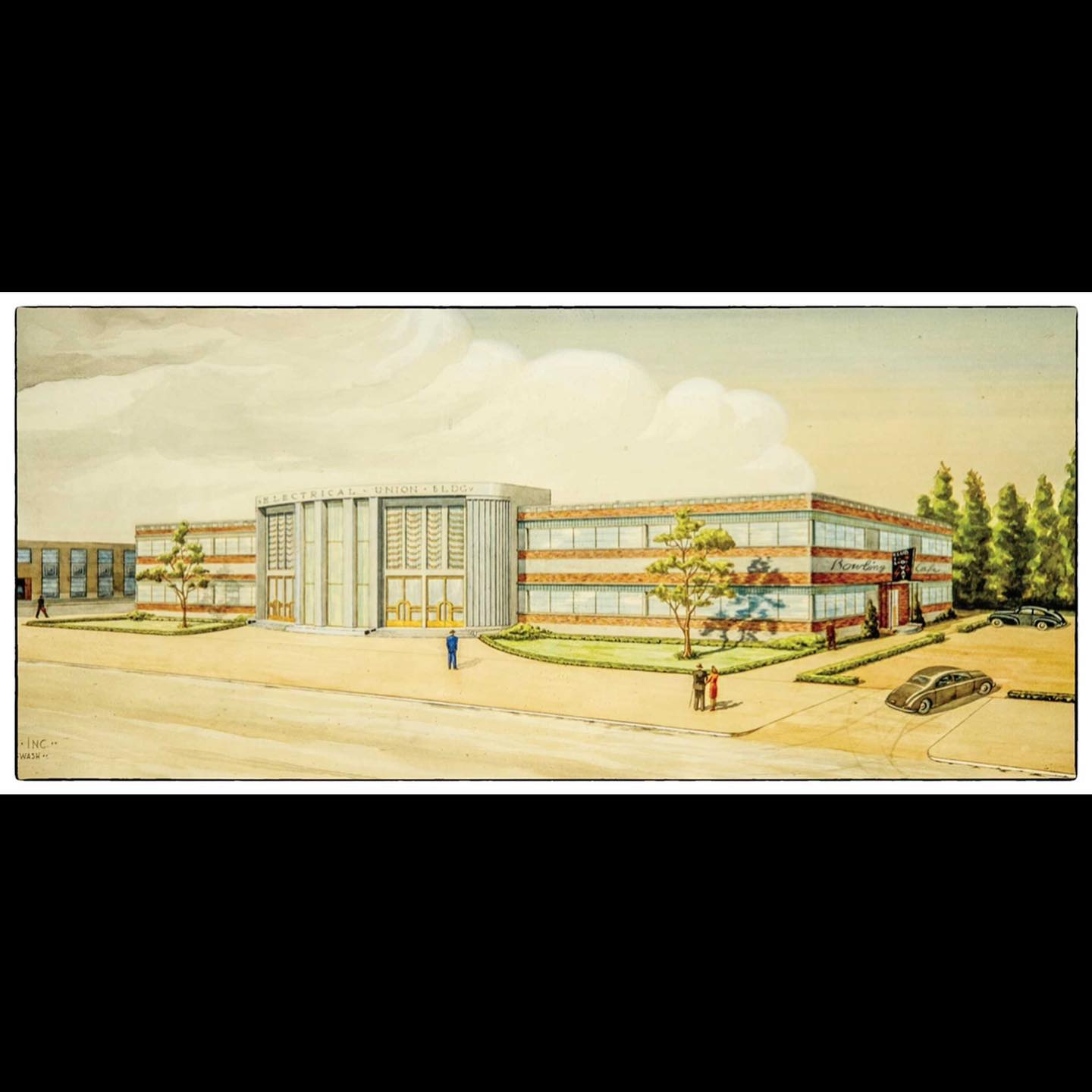 The historic former IBEW Local 46... - Vanishing Seattle | Facebook
