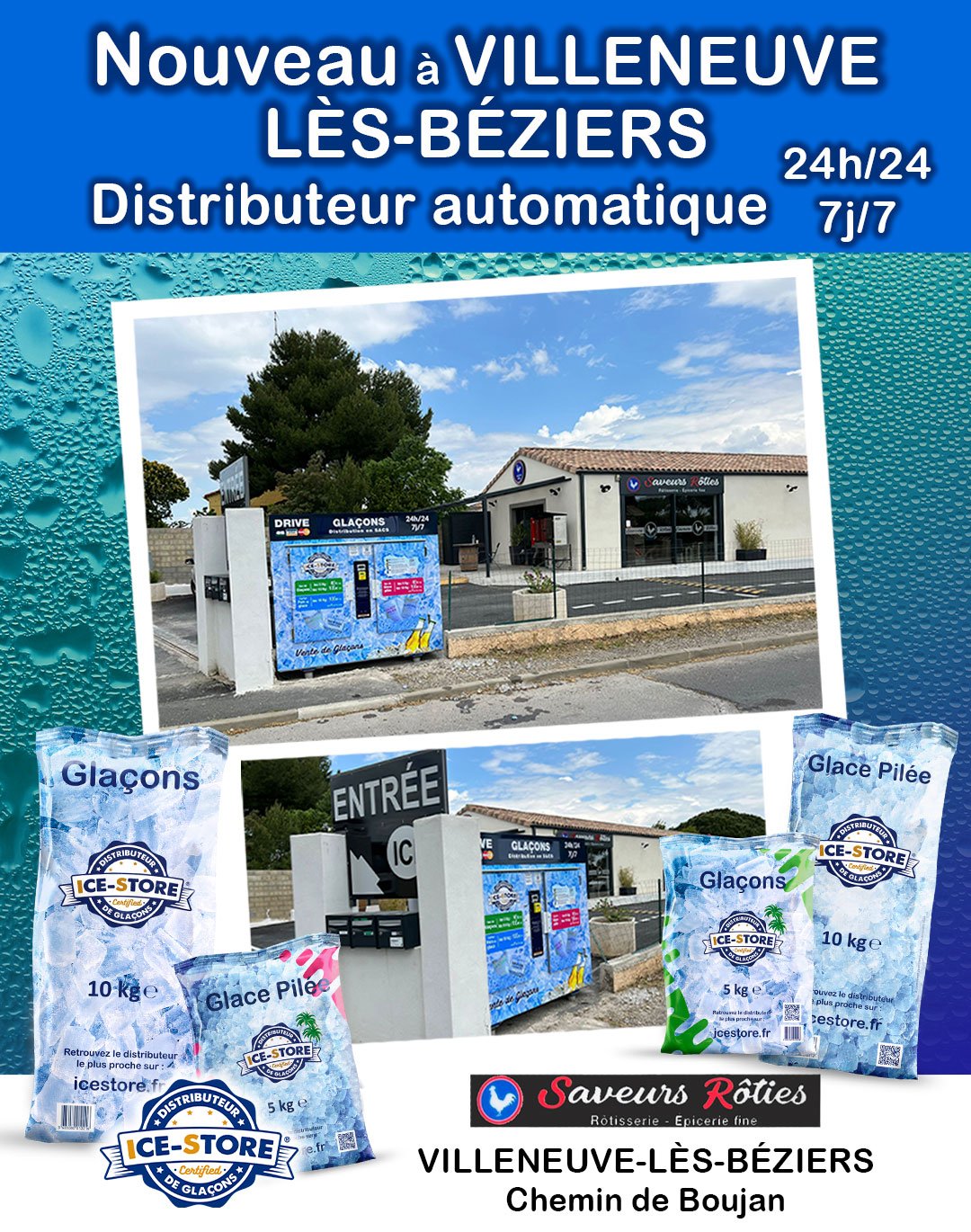 Vente De Glacons Autour De Moi