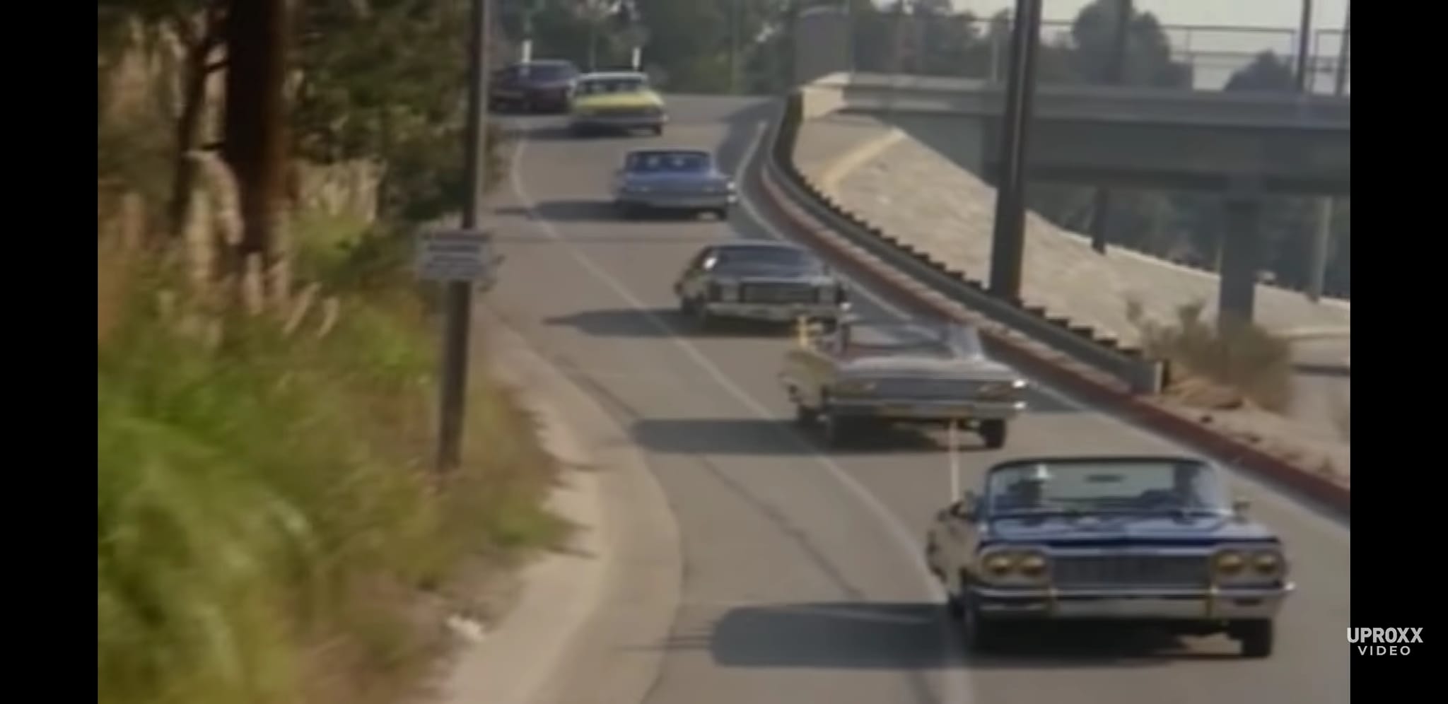 Black lowriders in 