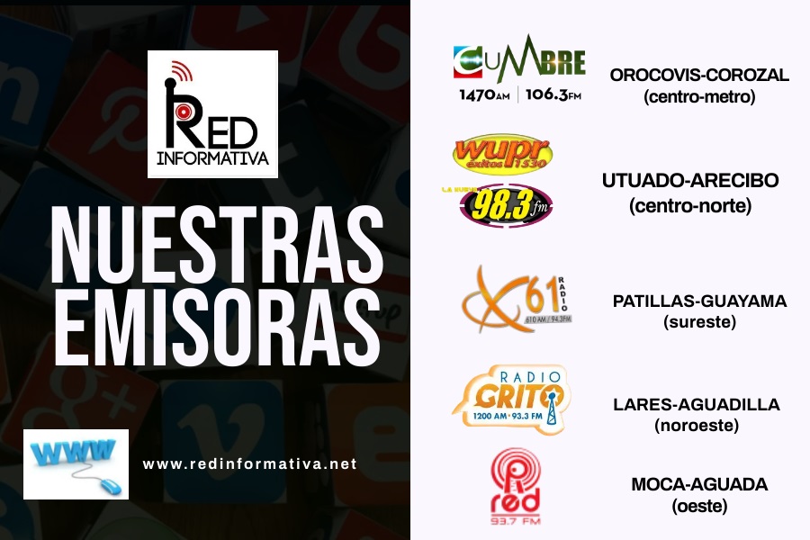 Nos puedes escuchar en... - Red Informativa de Puerto Rico